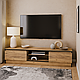 Сучасна низька довга тумба під телевізор тв плазму 160 см з дверцятами у вітальню Бруклін Мебель Сервіс, фото 2