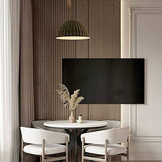 Дизайнерський підвіс-люстра 55см із фетра в кольорі хакі (805-1890-1), фото 3