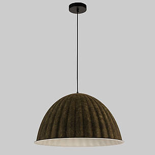 Дизайнерський підвіс-люстра 55см із фетра в кольорі хакі (805-1890-1), фото 2