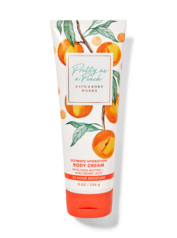 Парфумований крем Pretty as a Peach Bath and Body Works оригінал, фото 1