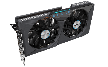 Відеокарта GeForce RTX 3060 Ti 8GB Gigabyte Eagle OC (GV-N306TEAGLE OC-8GD) Б/В, фото 2