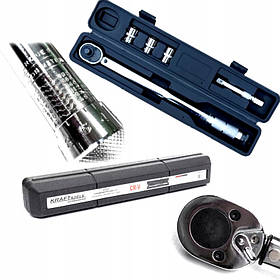 Динамометричний ключ Kraft&Dele 1/2" 28-210Nm KD10394 ( 17/19/21 мм)