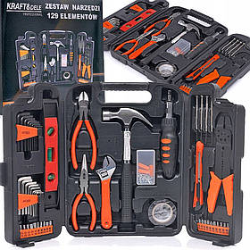 Набір інструментів 129 шт Kraft&Dele KD10465,