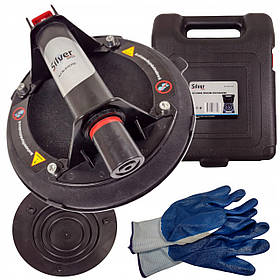 Вакумна присоска для плитки, кахлю, скла 190кг Silver S11755