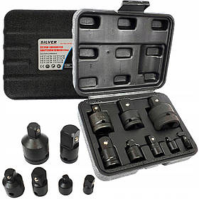 Набір перехідників для головок 8 шт Silver S11031