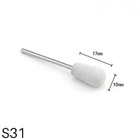 Фрези силіконові для шліфування та полірування нігтів та кутикули S31