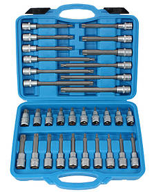 Набір ключів торцевих 1/2" Torx 32 шт. Silver S10635