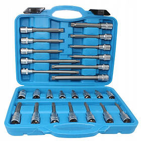 Набір торцевих ключів 1/2" шліцьових SPLINE 26 шт Silver S10634