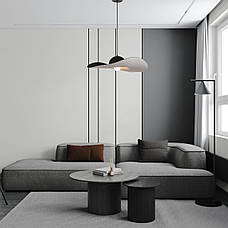 Дизайнерський підвіс-люстра "Капелюх" 65см із фетра в чорному кольорі (805-1892-1), фото 4