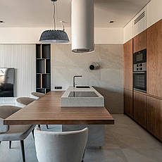 Дизайнерський підвіс-люстра 55см із фетра в графітовому кольорі (805-1988-1), фото 3