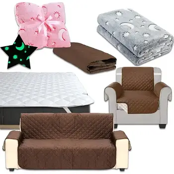 Пледи, ковдри, покривала