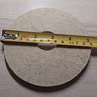 Фетр 125х10х32 жорсткий полірувальний круг