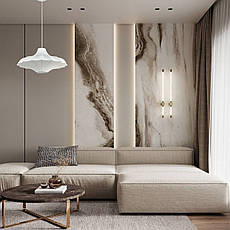 Дизайнерський підвіс 50см "Вабі Сабі" із штучного шовку (805-1038-1), фото 4