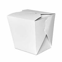 Коробка паперова ВОК 300мл біла самозбірна