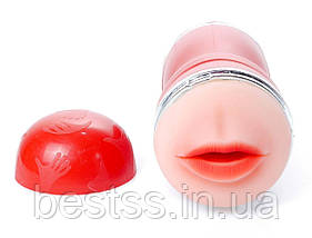 Двосторонній реалістичний мастурбатор у формі вагіни та ротика Cleo Double Delight 3.0, фото 2