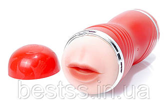 Двосторонній реалістичний мастурбатор у формі вагіни та ротика Cleo Double Delight 3.0, фото 3