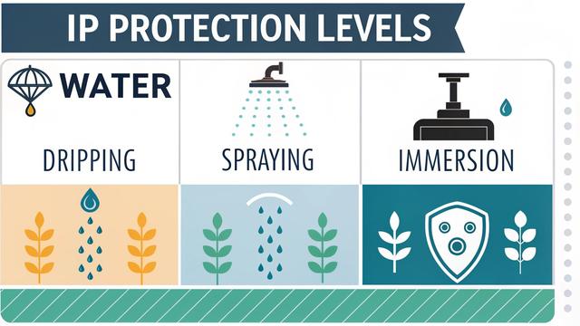 Різниця між рівнями захисту IP для води