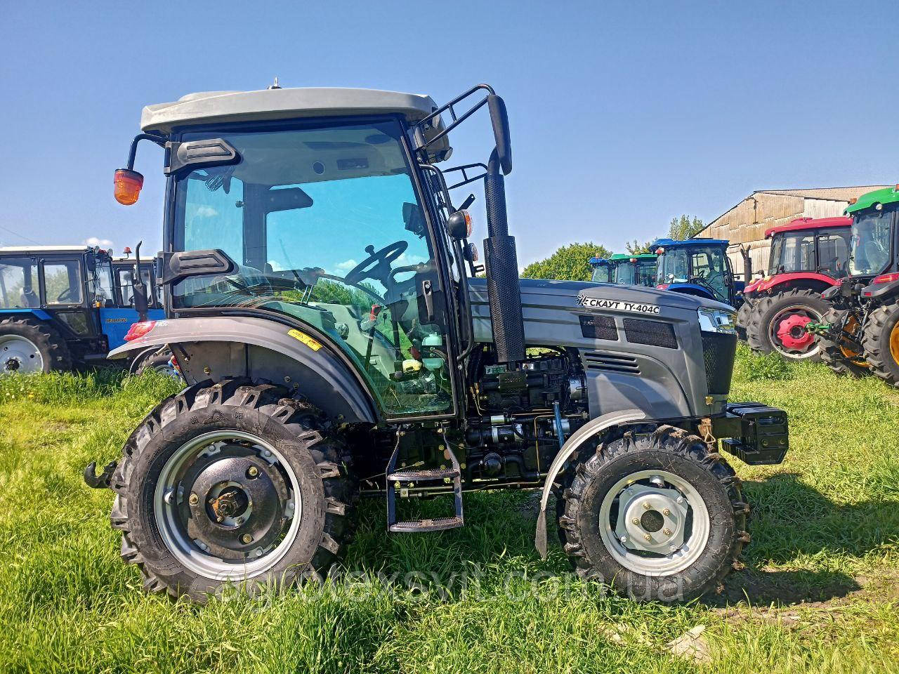 Мінітрактор з кабіною СКАУТ TY-404С Модель 2025, фото 1