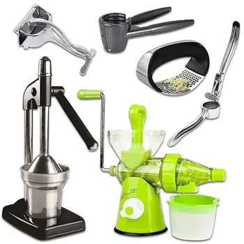 Ручні преси для продуктів