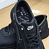Чоловічі кросівки демісезонні великого розміру чорні шкіряні, батали, велетні для чоловіків весна осінь, розмір 46 47 48 49 50, фото 7