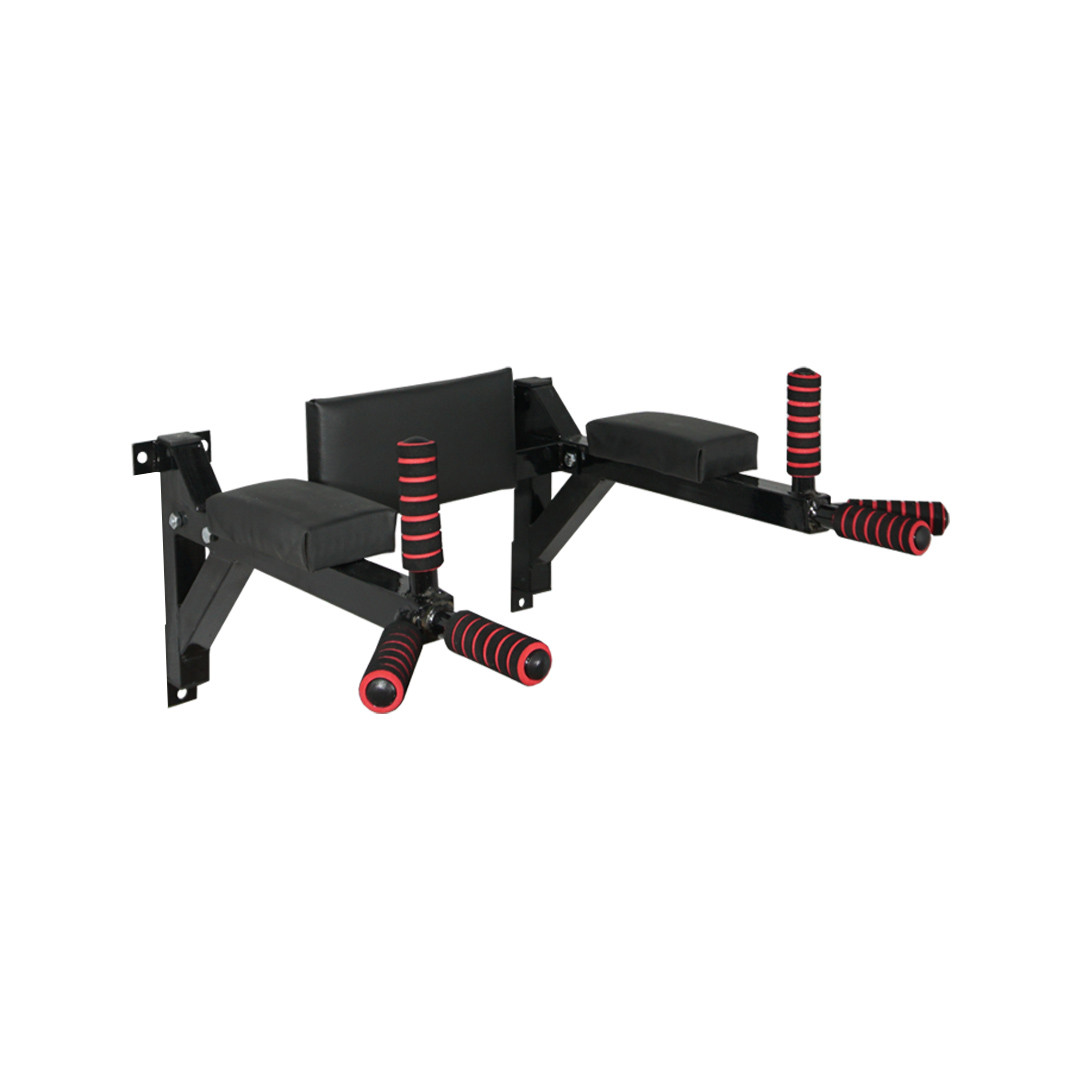 Бруси настінні + прес 2в1 KZ-550 Спортивні стінки та турніки для дому Чорний