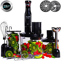 Блендер Milano BL-2013B (1200Вт, 6в1, подрібнювач 1500мл + міні-подрібнювач 600мл)