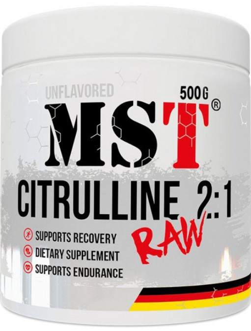 Цитрулін MST Citrulline 2:1 Raw 500 g без смаку