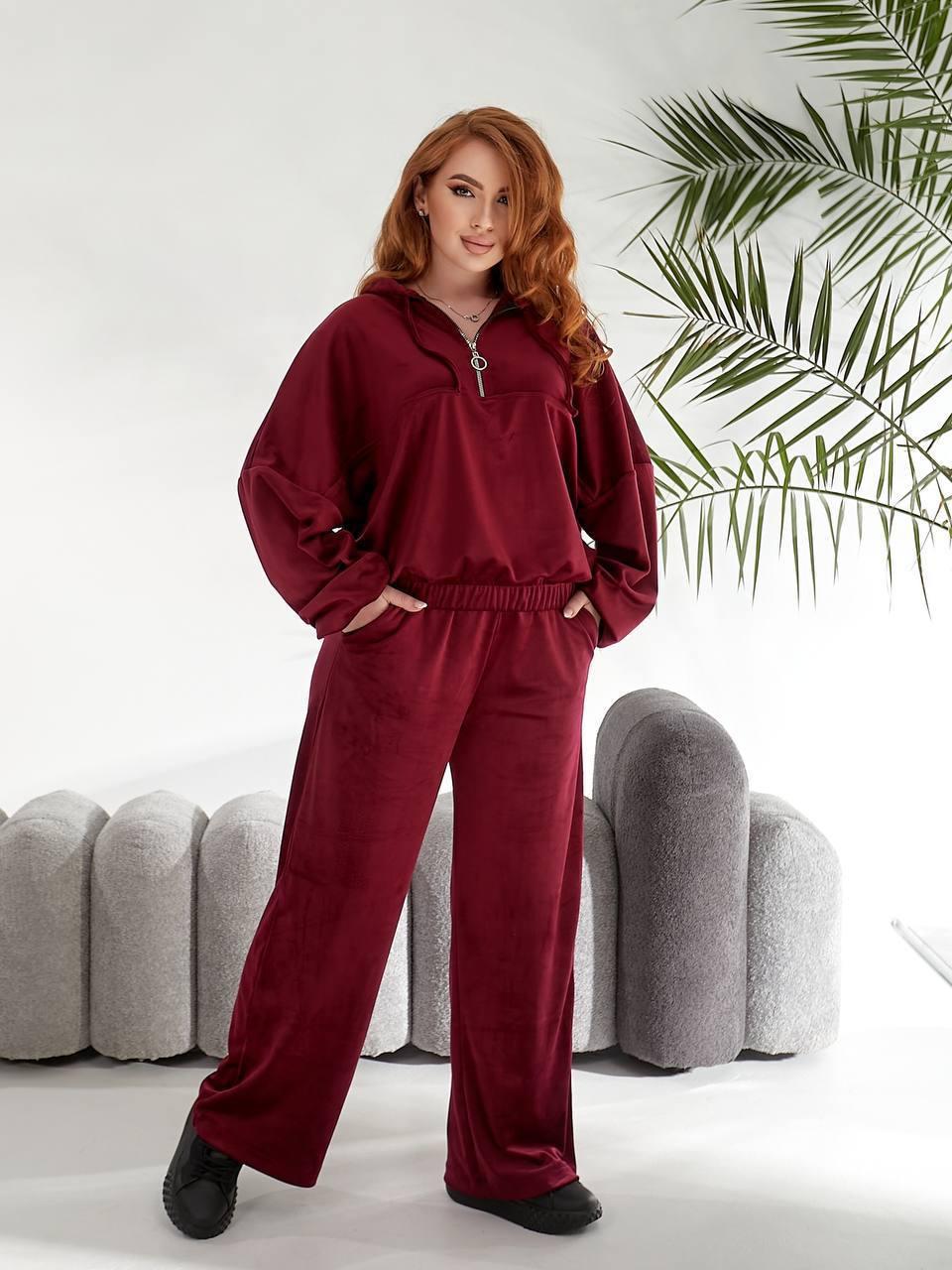 Костюм спортивний велюровий 9641, фото 1