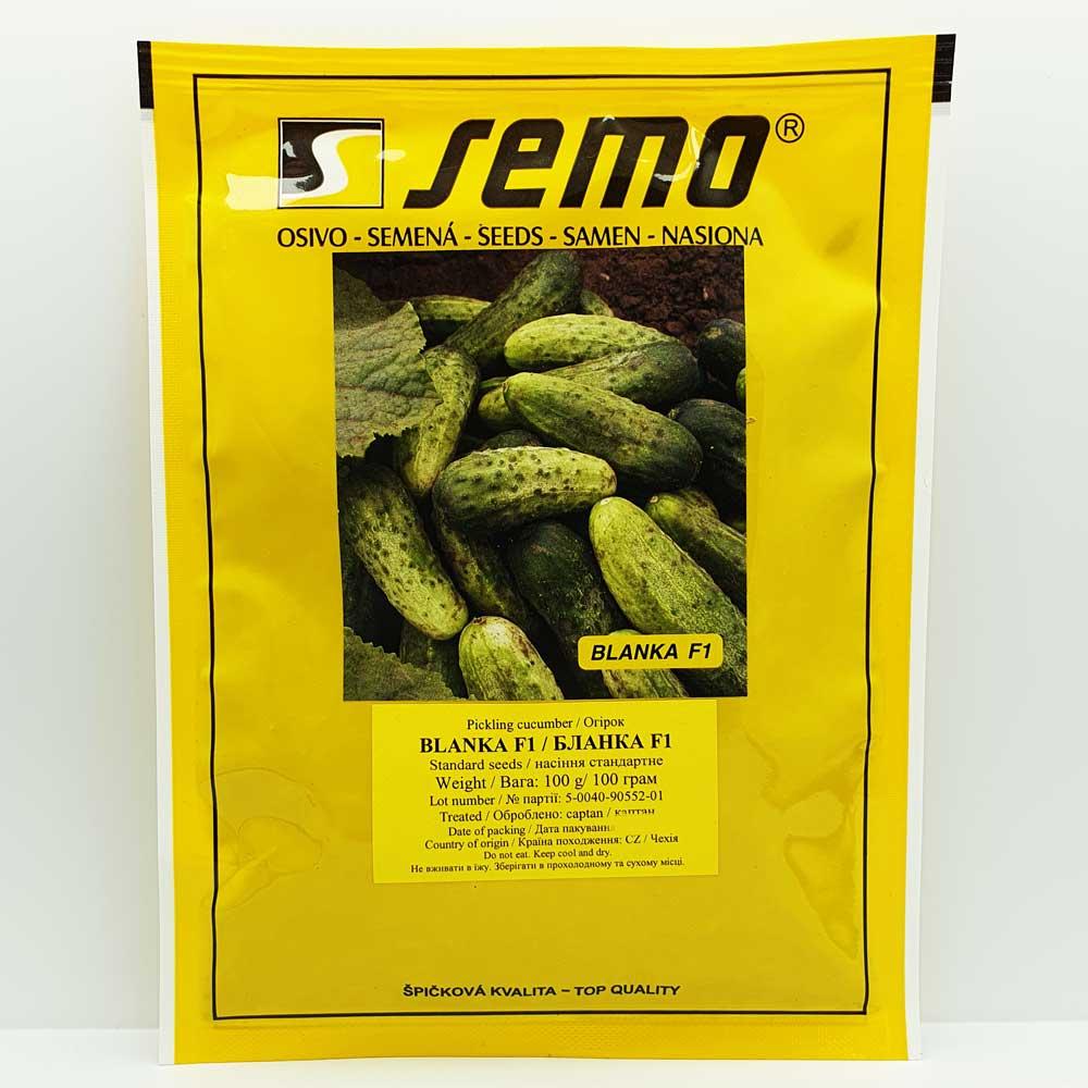 Огірок Бланка F1 100нас SEMO, фото 1
