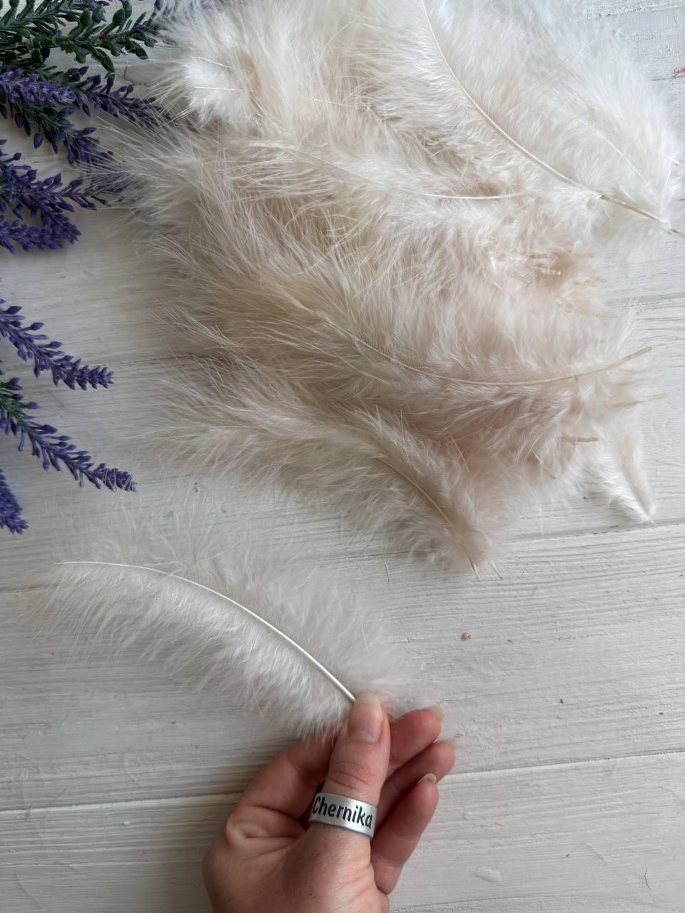 Пір'я " Повітряні 30201 " крем брюле 100 шт, фото 1