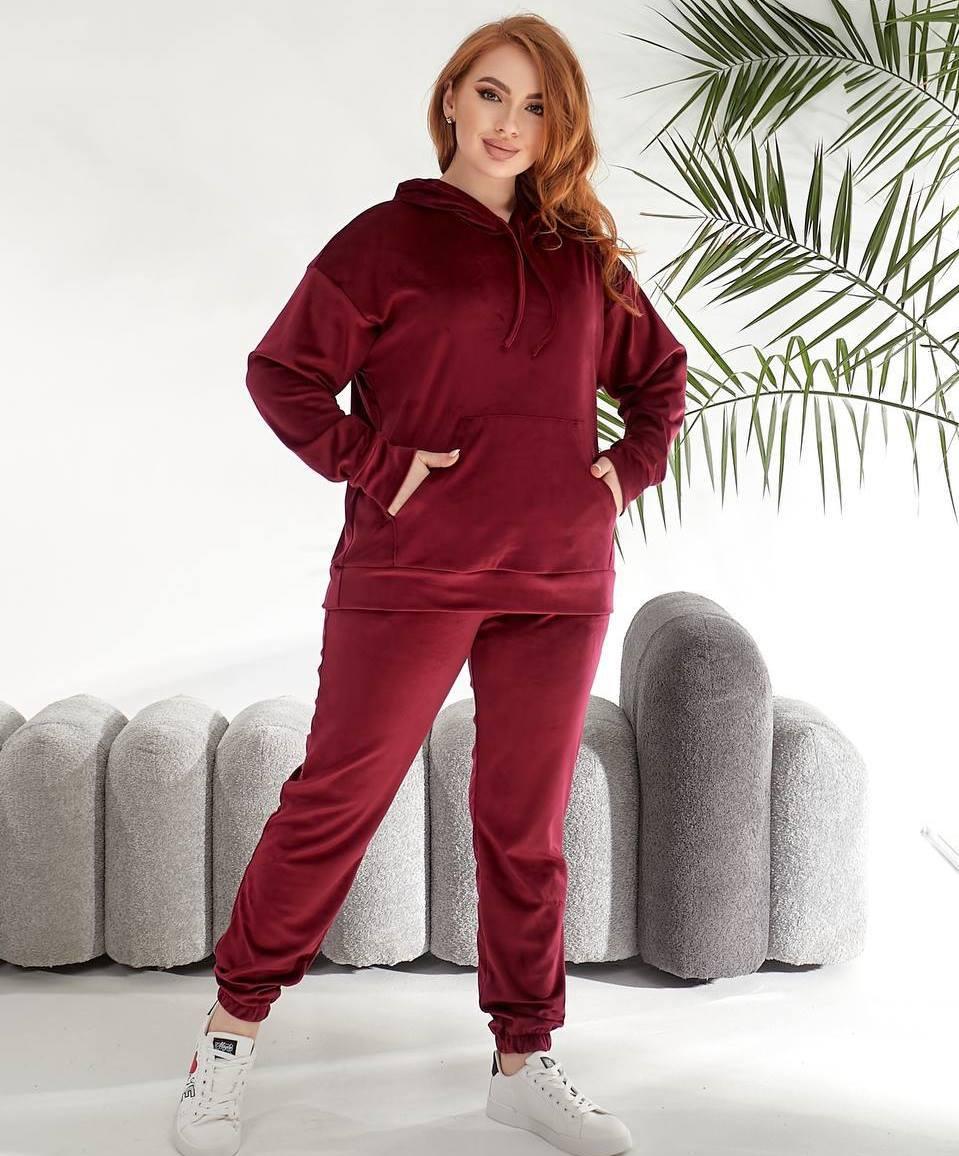 Костюм спортивний велюровий 9642, фото 1