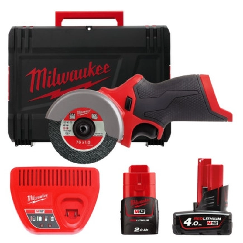 Шліфмашина універсальна відрізна акумуляторна MILWAUKEE M12 FCOT-422X (4933464619), фото 1