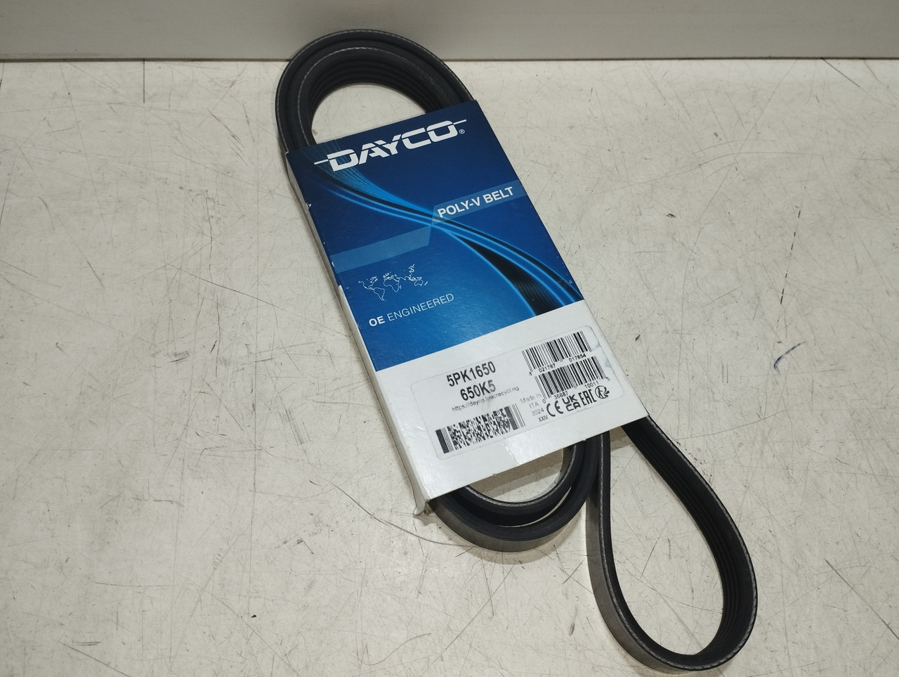 DAYCO Ремінь полікліновий 5pk1650, фото 1