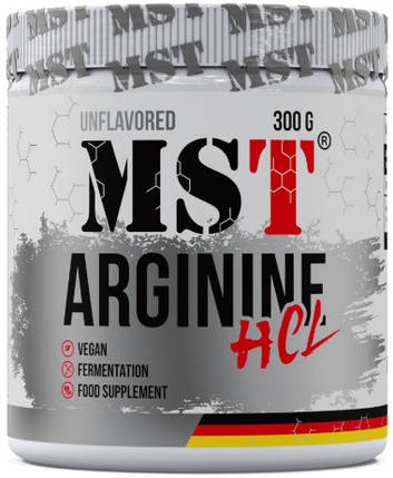 Аргінін MST Arginine HCL 300 г Без смаку, фото 1