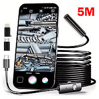 Ендоскопічна камера 5.5мм 5м з IP67 водозахистом і HD1920P якістю Промислова