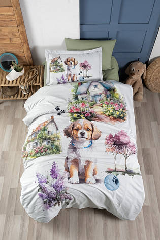 Постільна білизна First Choice Exclusive Digital Ranforce полуторний - Charlie, фото 1