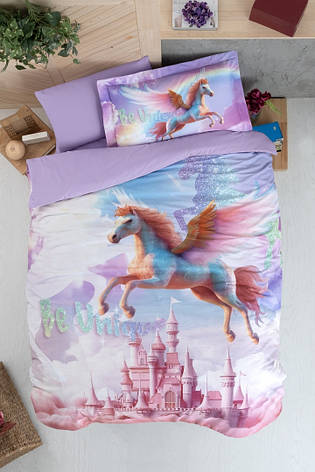 Постільна білизна First Choice Exclusive Digital Ranforce полуторний - Unique, фото 1