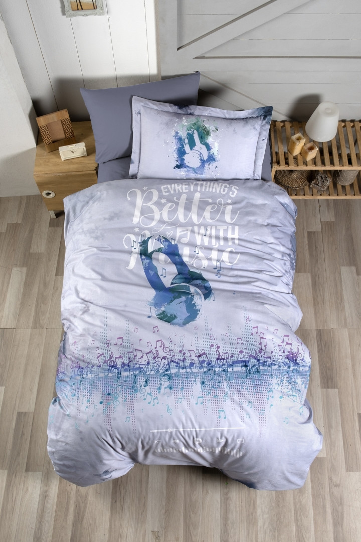 Постільна білизна First Choice Exclusive Digital Ranforce полуторний - Sound