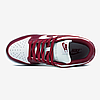 Чоловічі кросівки Найк Nike Dunk Low Team Red Bordo White DD1391-601, фото 9