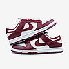 Чоловічі кросівки Найк Nike Dunk Low Team Red Bordo White DD1391-601, фото 7