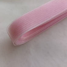 Регилин (крінолін) 3см м'який (20ярдов), колір світло-рожевий