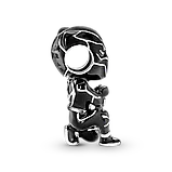 Срібна намистина Pandora «Чорна Пантера» Месники 790783C01, фото 3