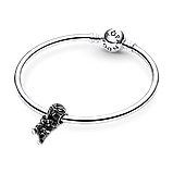 Срібна намистина Pandora «Чорна Пантера» Месники 790783C01, фото 5