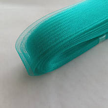 Регилин (крінолін) 3см м'який (20ярдов), колір бірюзовий