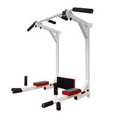 Турнік бруси прес стаціонарний ПРЕМІУМ 3 в 1 зі складними брусами Спортивні стінки та турніки для дому, фото 2