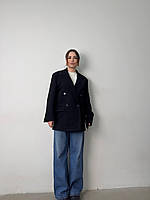 Жіночий кашеміровий піджак у стилі оверсайз