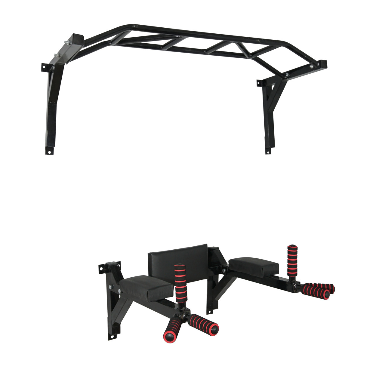 Турнік бруси прес стаціонарний 3 в 1 KZ-554 Спортивні стінки та турніки для дому