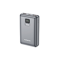 FONENG PX126 Повербанк 20000mAh 22,5W з LCD дисплеєм, два USB і Type-C порти, швидка зарядка, компактний та елегантний"