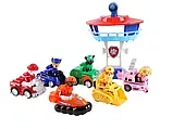 Набір Щенячий Патруль Велика База рятувальників з 6 щенятами, машинками та вежею, фото 2
