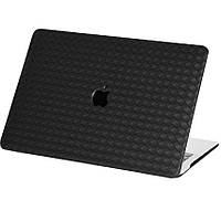 Чохол Woven Leather HardShell для Macbook Pro 16.2 M1/M2/M3/M4 Black